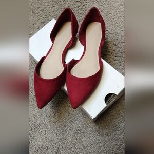 Aldo Women's Burgundy Flats